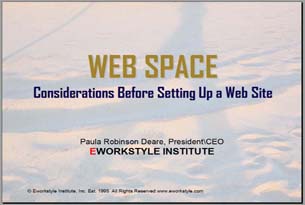 Web Space Seminar Slide